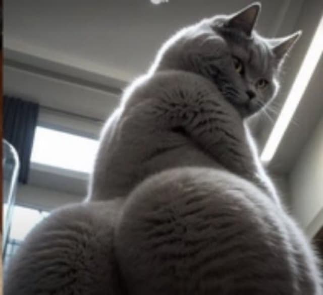 Cat with Gyatt
